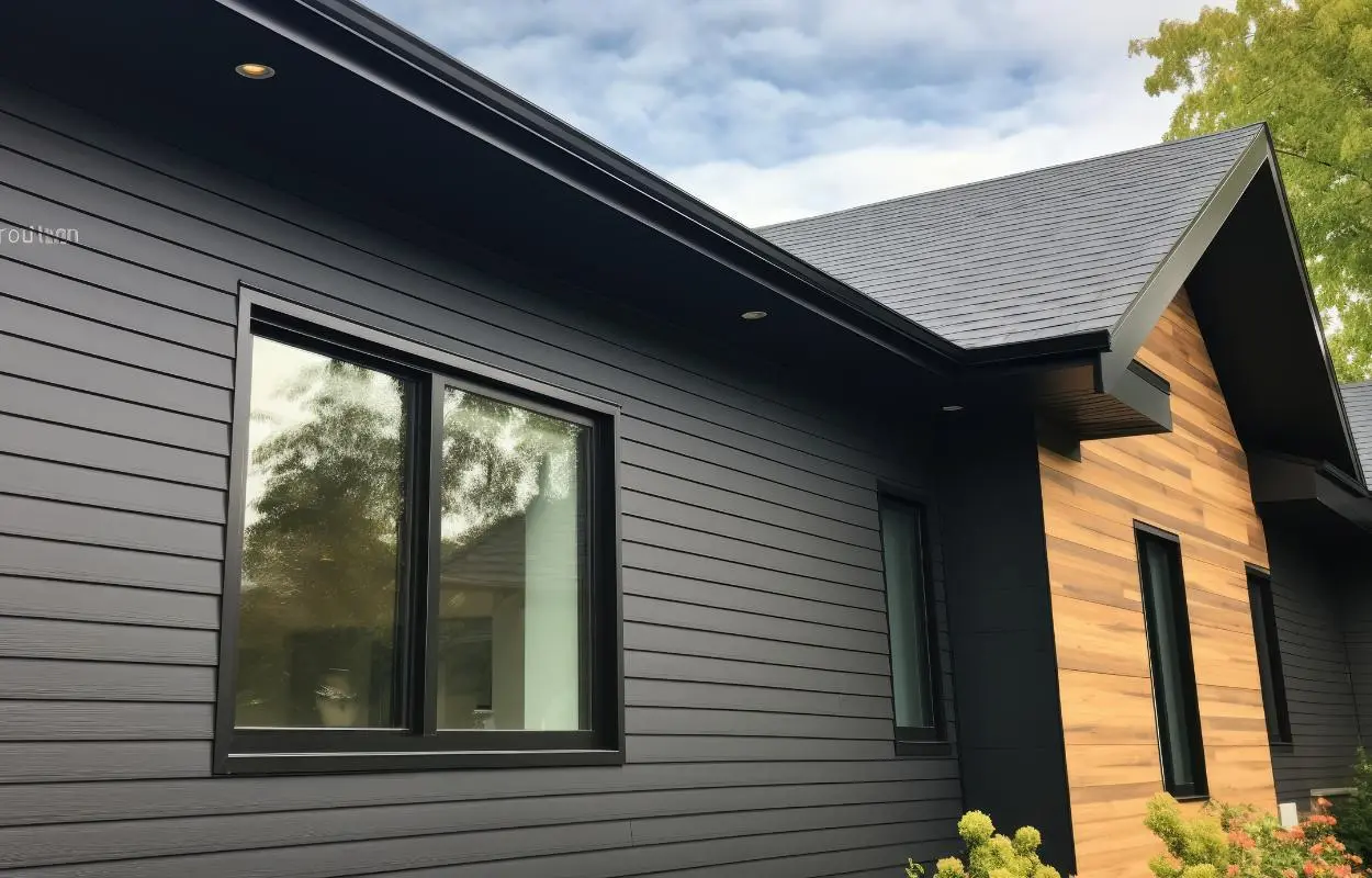 Durable siding texture and installation